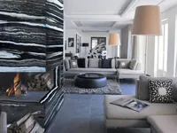 Мрамор Panda Black
